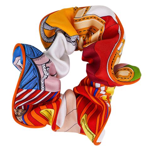 The Hermès Scrunchie Is The Silk Scarf For The New Generation